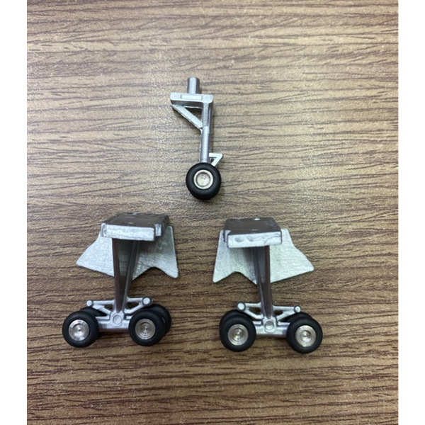 Bộ bánh xe máy bay thay thế cho mô hình máy bay tỉ lệ 47cm PK396