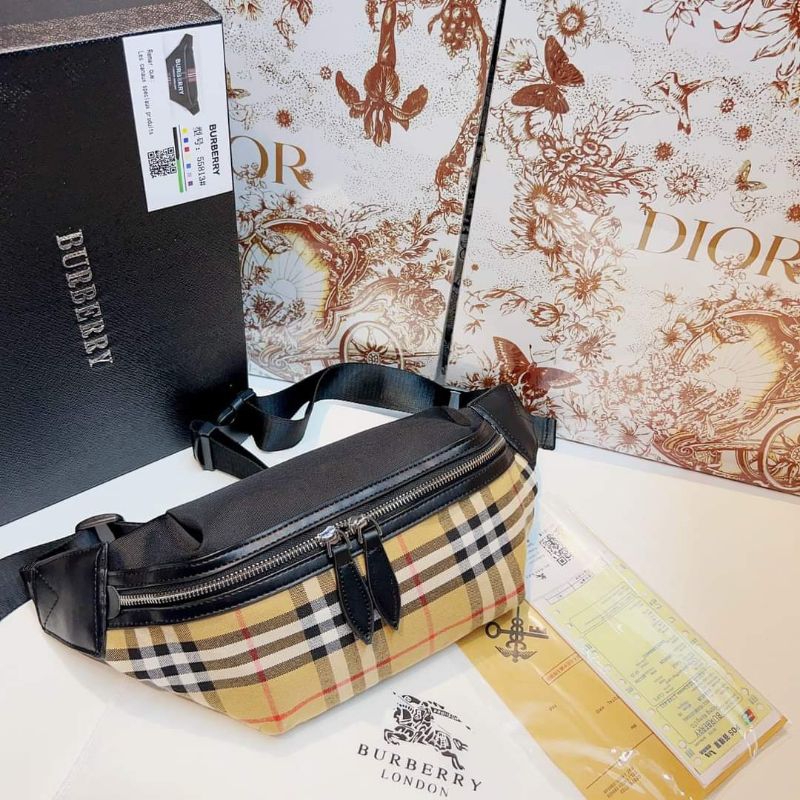 TÚI BAO TỬ BURBERRY THIẾT KẾ UNISEX FULL BOX