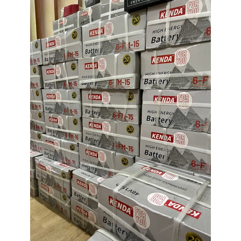 Ắc quy xe đạp điện 12V-15Ah kenda 6-DZF-15/6-DPB-15