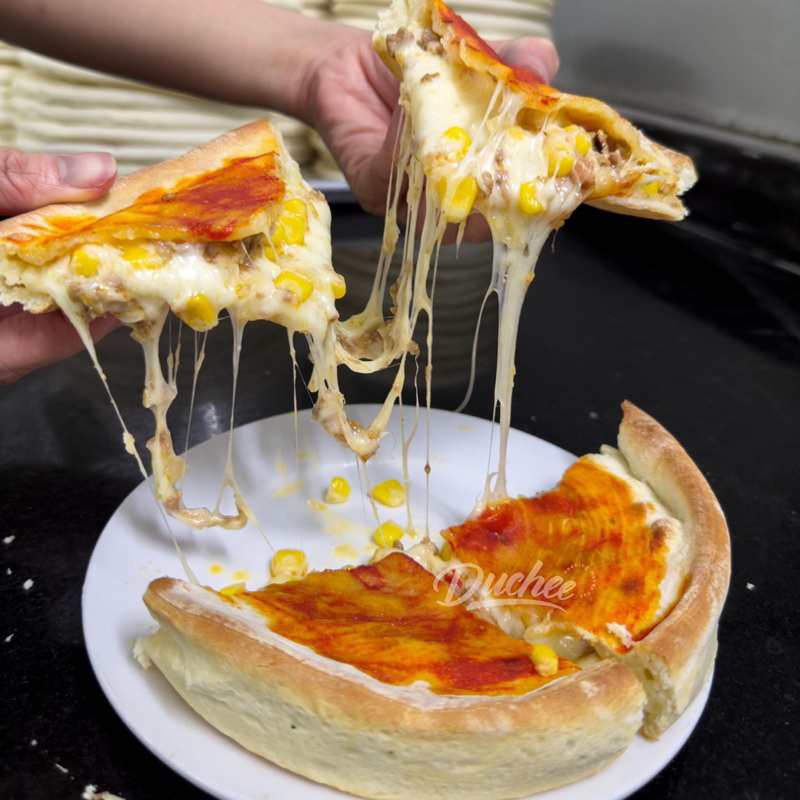 Pizza chicago gấp 3 lần phomai siêu siêu ngon