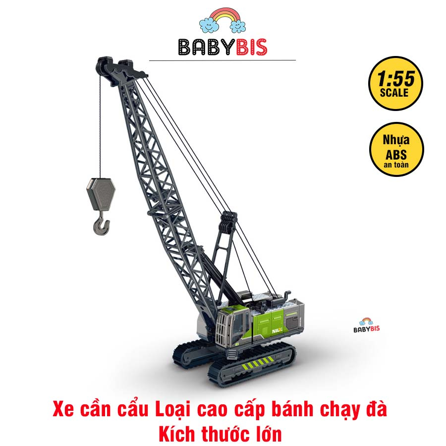 Đồ chơi mô hình xe cần cầu bánh chạy đà loại Chất lượng 601-6