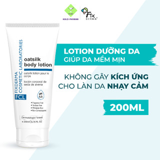 Sữa Dưỡng Thể FCL Oat Silk Body Lotion Giúp Cấp Ẩm, Trắng Sáng Cho Da Khô Nhạy Cảm 200ml - Hùng Lợi