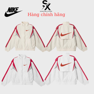 Áo khoác dù nike cao cấp nam nữ đôi chuẩn form unisex chất dù 2 lớp cao cấp hàng chính hãng áo khoác form rộng