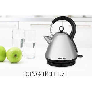 Ấm siêu tốc Sharp 1,7 lít EKJ-17VSD(ST) - Chính hãng