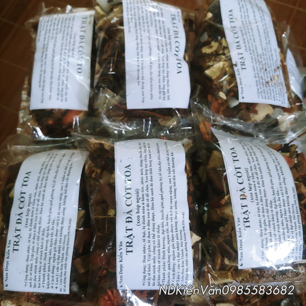 Gói thảo dược ngâm rượu xoa bóp