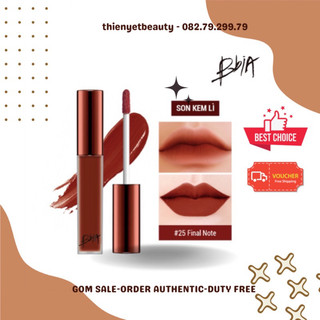 VER 5 - Son kem lì velvet last lip tint lâu trôi, bền màu.