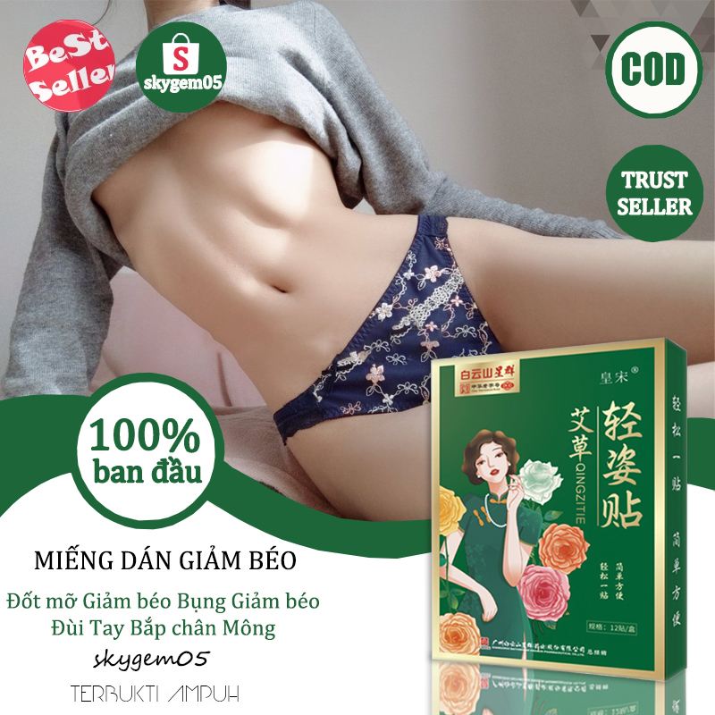 miếng dán giảm mỡ bụng đốt mỡ nhỏ bụng giảm mỡ toàn thân