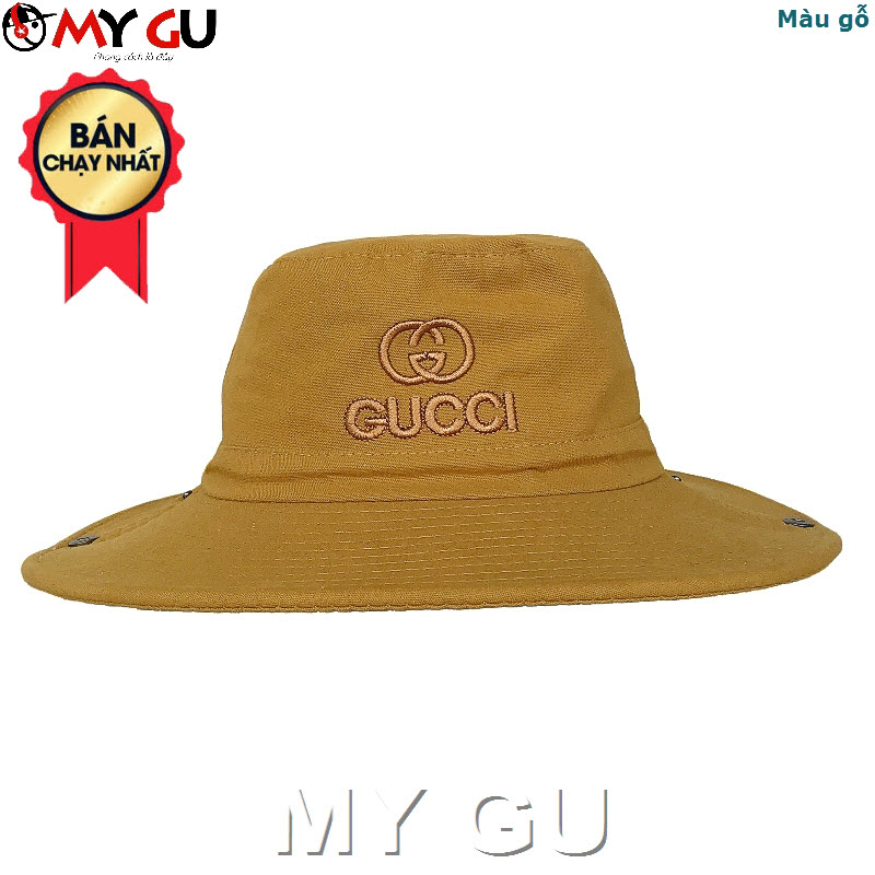 Nón tai bèo - Nón rộng vành vải kaki may hai lớp