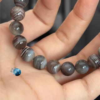 Vòng tay đá botswana agate 8mm