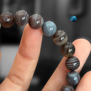 Vòng tay đá botswana agate 8mm