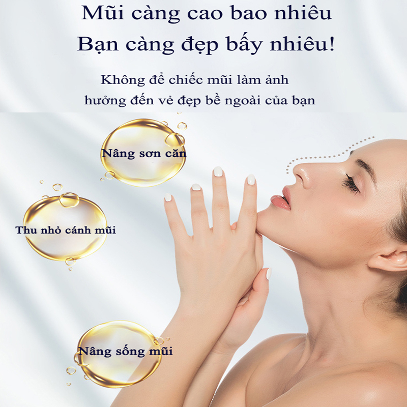 Serum cao mũi Tinh dầu nâng mũi Tinh dầu ũi Sụn nâ Định hình mũi 10ml Thu nhỏ cánh mũi Nâng sống mũi
