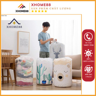 Túi đựng chăn màn, túi đựng quần áo, chăn ga có dây rút không thấm nước siêu tiện lợi