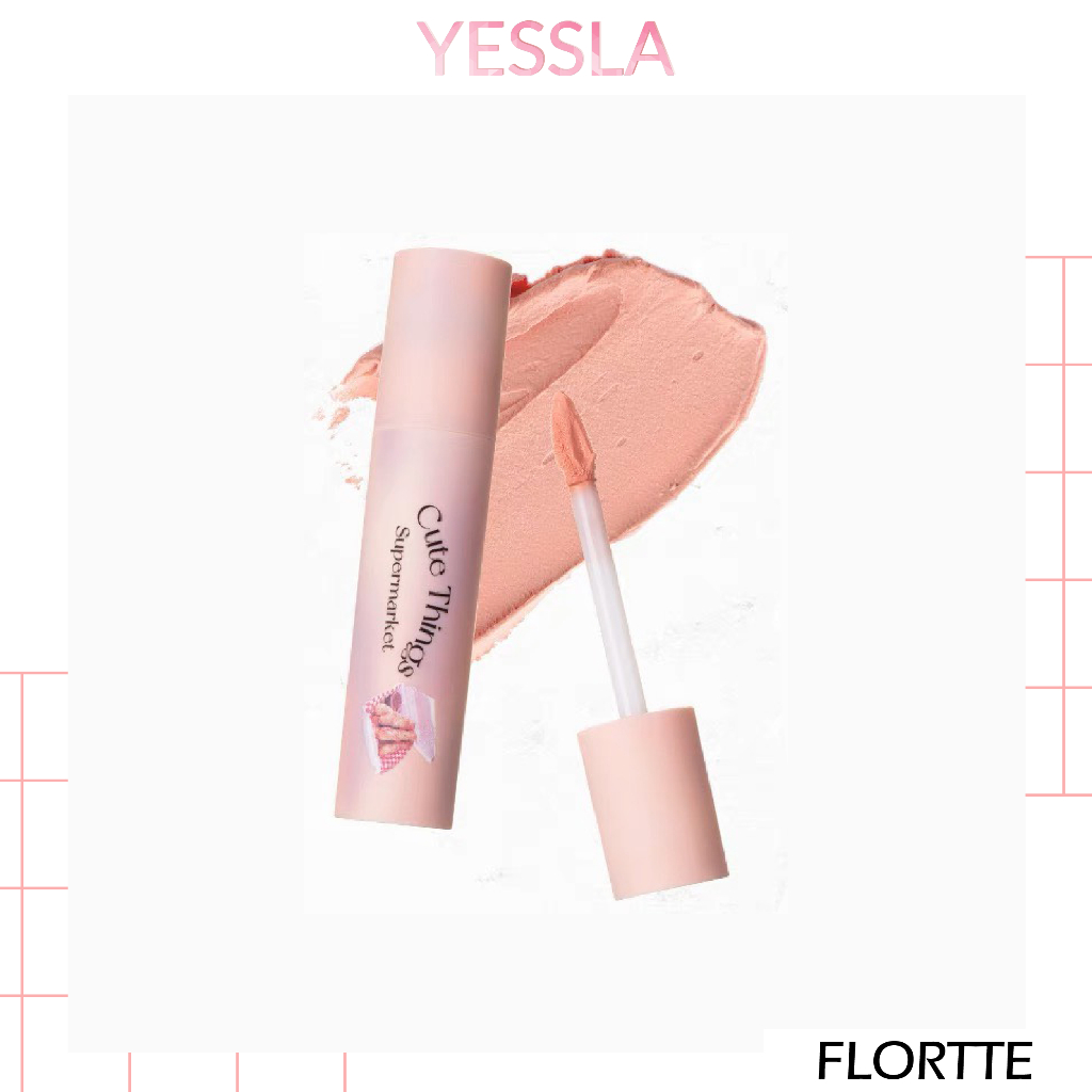 Flortte - Kem lót môi đánh nền môi chỉnh sắc tố mờ thâm môi dưỡng ẩm