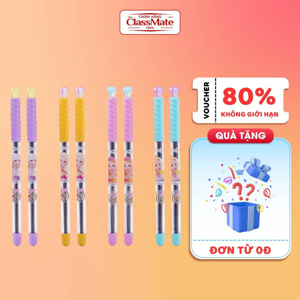 Ngòi Bút Chì Kim Công Chúa 0.5mm CLASSMATE Nguyên Liệu Cao Cấp, Nét Chì Mềm Mại, Trơn Tru PL10-PR