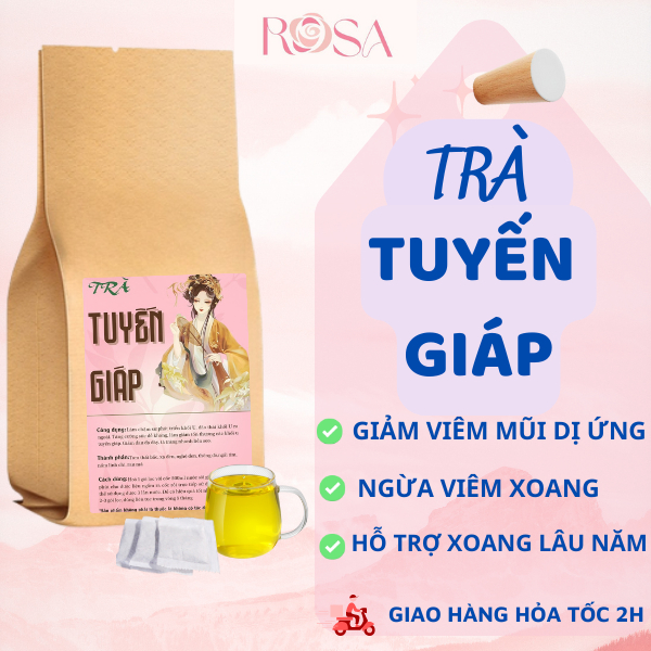 Trà tuyến giáp thảo mộc hỗ trợ dạ dày tá tràng giảm sưng viêm ổn định khối U tuyến giáp phục hồi chức năng tuyến giáp