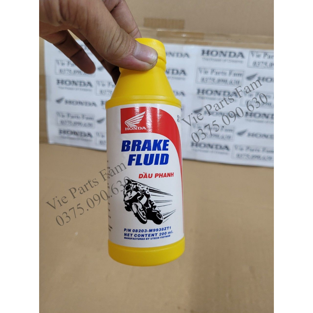 Dầu phanh, dầu thắng 200ml, chính hãng Honda