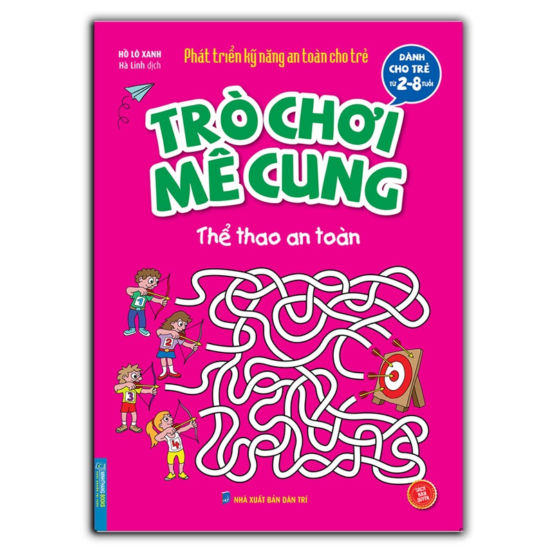 Trò chơi mê cung - Thể thao an toàn (sách bản quyền) (2-8 tuổi)