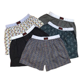 Combo 5 quần đùi ngủ nam H33 Cotton hoạ tiết sáng tối mặc thoải mái dễ chịu hàng Tốt Loại 1