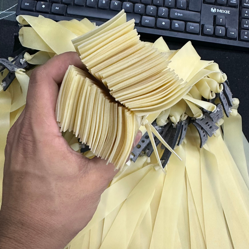 Thun vip 10 trắng bản to dày 1mm