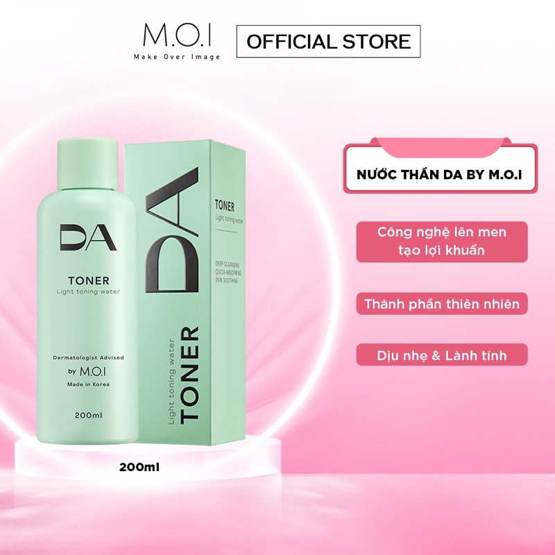 COMBO Sữa rửa mặt + Toner nước thần 5in1 MOICosmetics