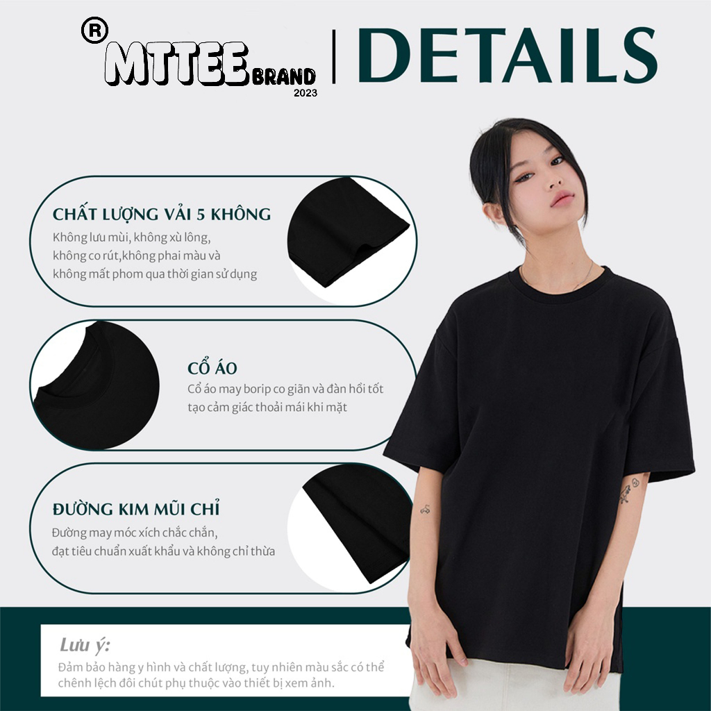 Áo Thun nam nữ in DO WHAT MAKE YOU HAPPY trơn chất liệu cotton áo phông form nữ Local Brand MTTee chính hãng