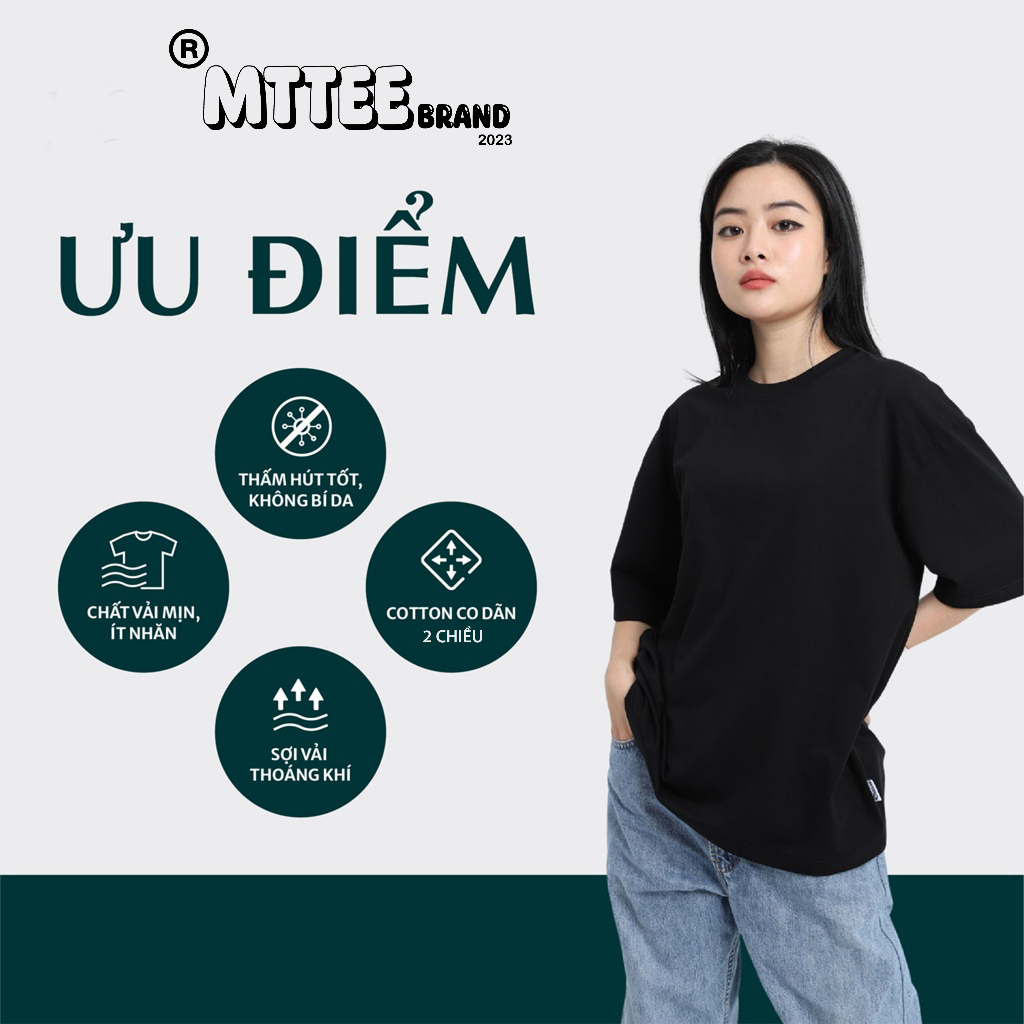 Áo Thun nam nữ in DO WHAT MAKE YOU HAPPY trơn chất liệu cotton áo phông form nữ Local Brand MTTee chính hãng