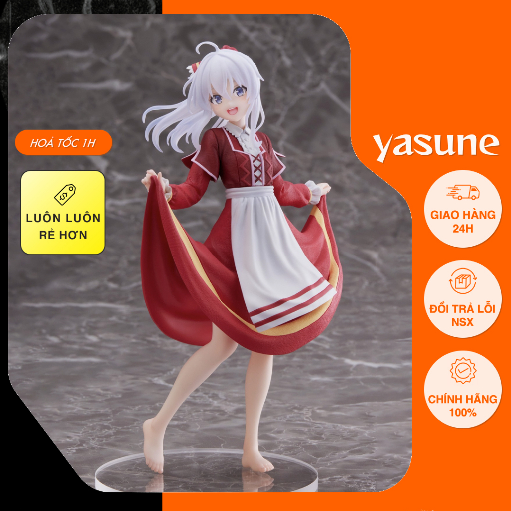 Majo no Tabitabi - Elaina - Coreful Figure - Budomimi no Otome Ver. (Taito) Mô hình figure chính hãng