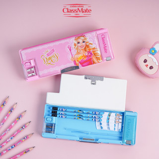 Hộp Đựng Bút Nam Châm CLASSMATE, Hộp Bút Học Sinh In Hình Công Chúa Dễ Thương 20cm PB-01PR