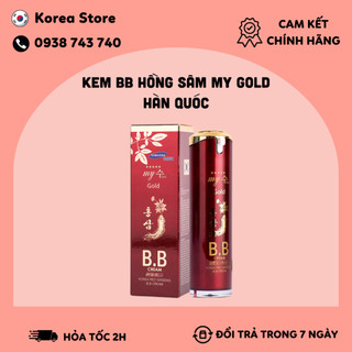 Kem nền bb cream hồng sâm đỏ my gold spf50+ pa++++