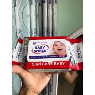 Khăn ướt baby wiper 80 tờ -có mùi hương