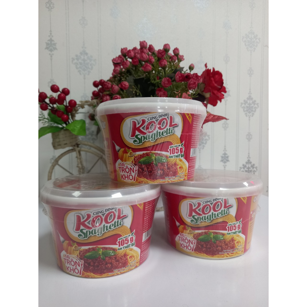 Mì Cung Đình Kool Spaghetti Hộp 105g - Mì Trộn Khô