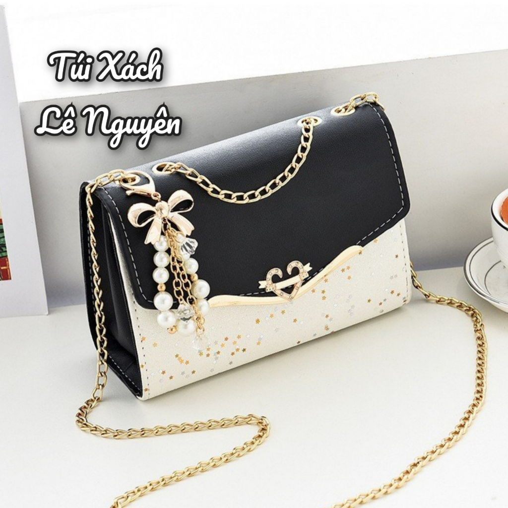 Túi Xách Nữ Đeo Chéo Đeo Vai Da Trơn Phong Cách Thời Trang NQWP  - K15