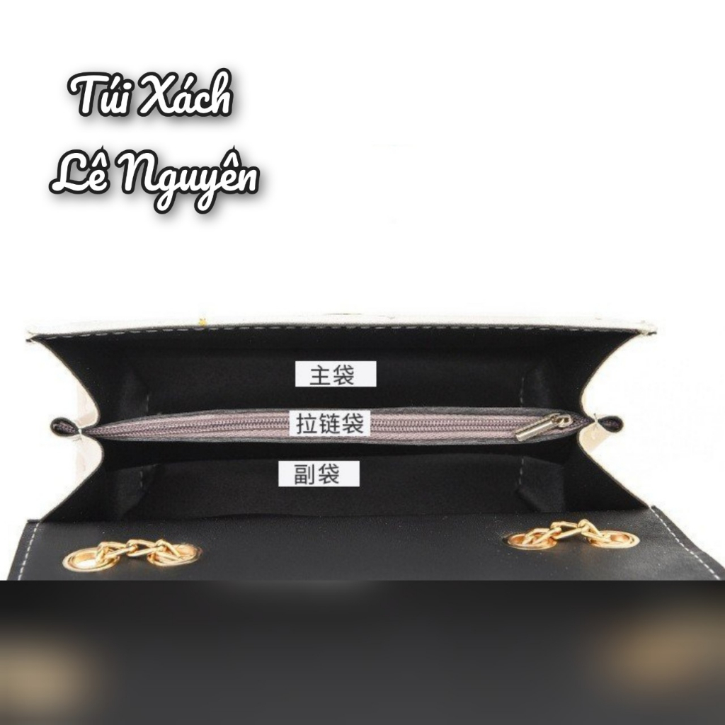 Túi Xách Nữ Đeo Chéo Đeo Vai Da Trơn Phong Cách Thời Trang NQWP  - K15