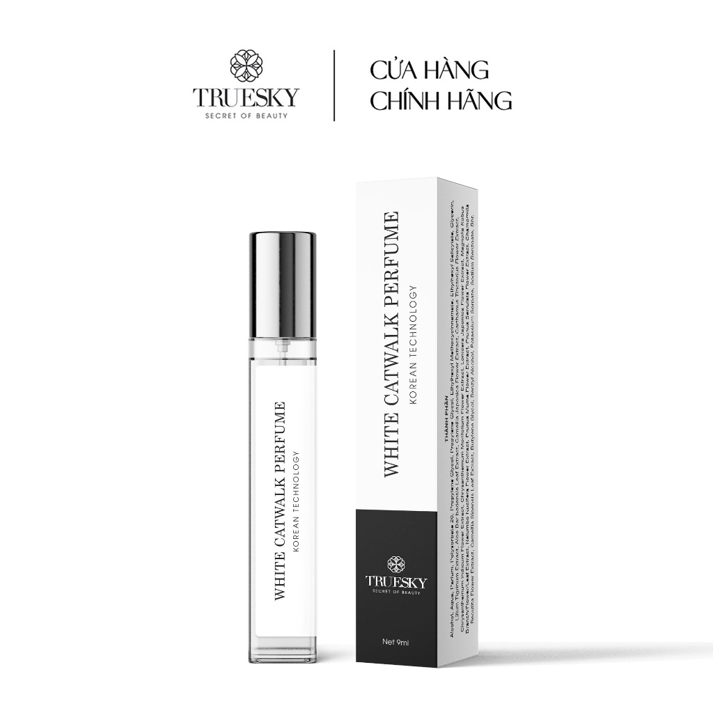 Tinh dầu nước hoa Truesky White Catwalk Perfume 9ml