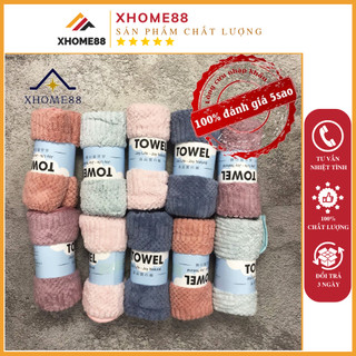 Khăn tắm lông cừu cao cấp xuất Hàn cỡ vừa siêu thấm hút