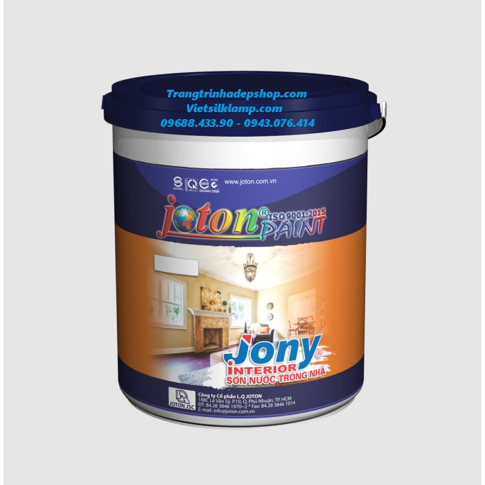Sơn nội thất - Sơn màu gốc nước JOTON JONY (3.8L)