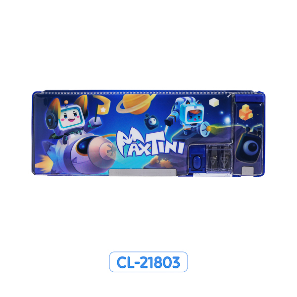 Hộp Đựng Bút Nam Châm Học Sinh CLASSMATE Chia Ngăn In Hình Maxtini Ngộ Nghĩnh CL-21803