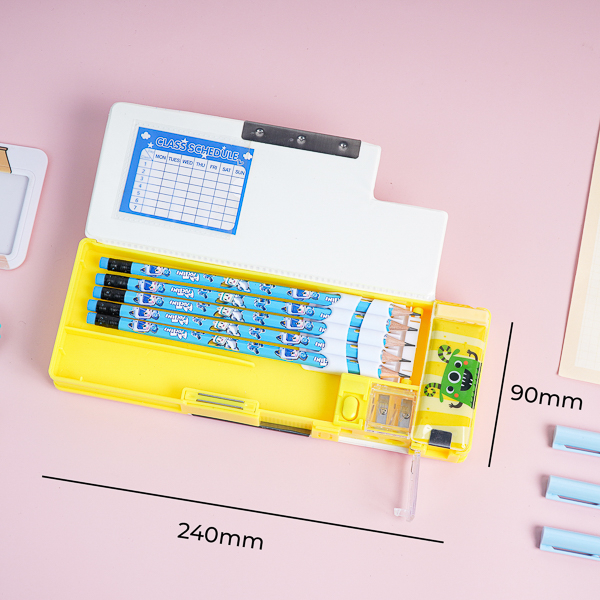 Hộp Đựng Bút Nam Châm CLASSMATE, Hộp Bút Học Sinh In Hình Ngộ Nghĩnh, Kèm Gọt Cho Bé 21801