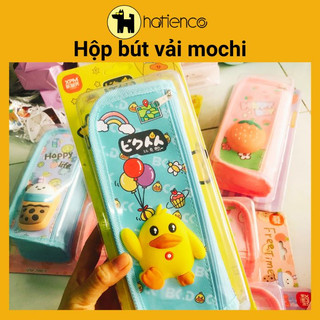 Hộp bút vải, bóp viết vải mochi dễ thương
