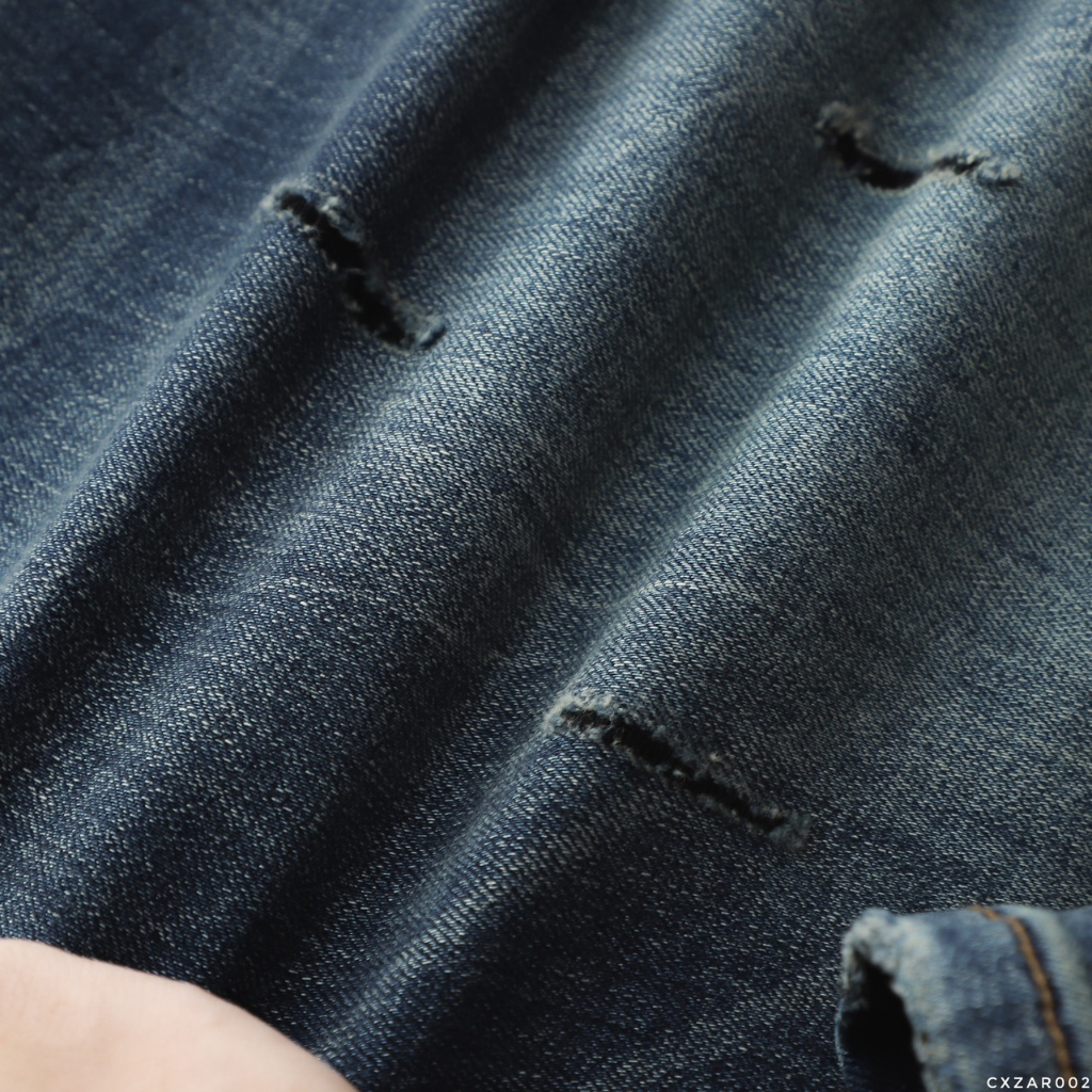 Quần jeans dài namVNXK, Chất jean co giãn, dày dặn, wash màu đẹp ZAR002