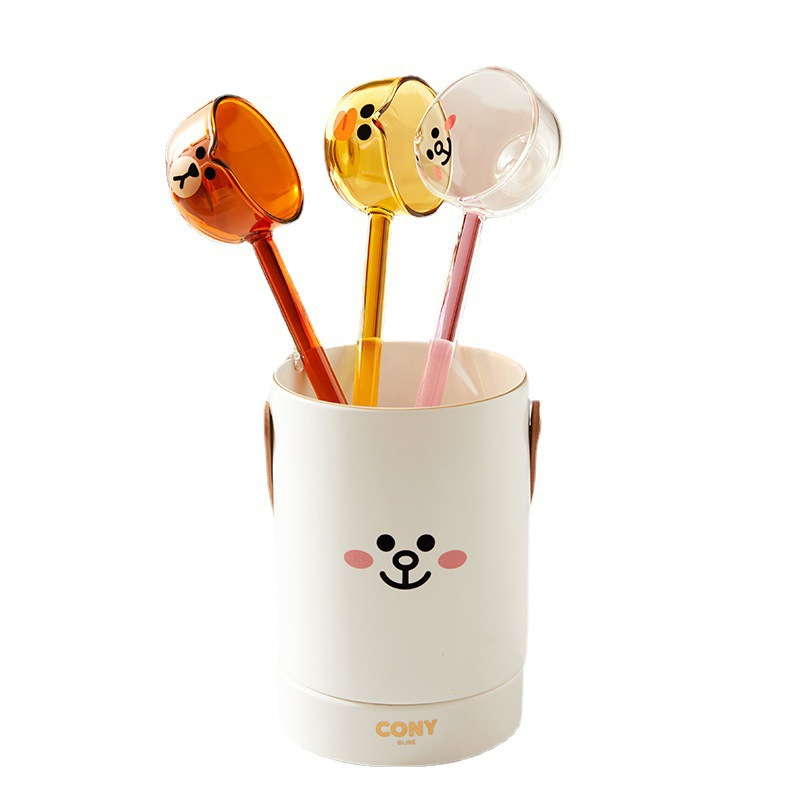 Thìa thủy tinh cao cấp Line Friends