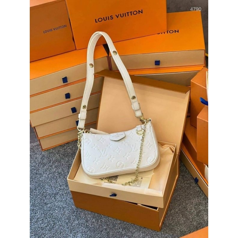 Túi kẹp nách lv kèm dây đeo chéo Full Hộp về 2 màu