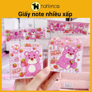 Giấy note, note ghi chú 6 xấp cute