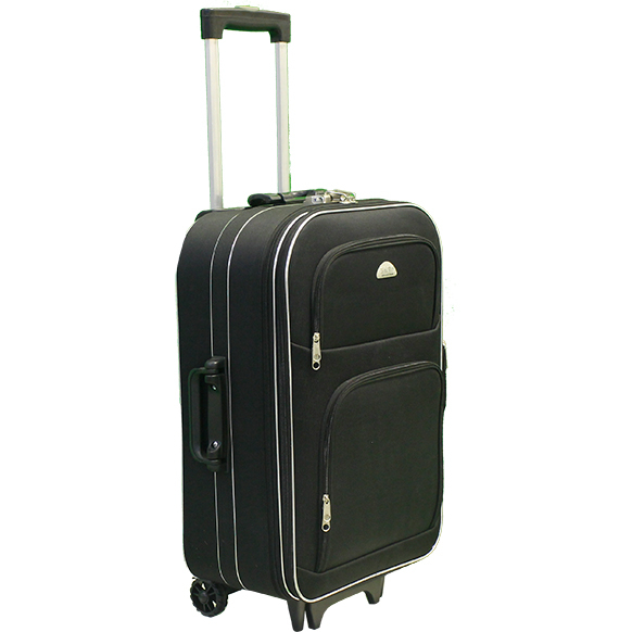 Vali Du Lịch Kéo Tay BI& TI màu đen có nắp 26 Inch