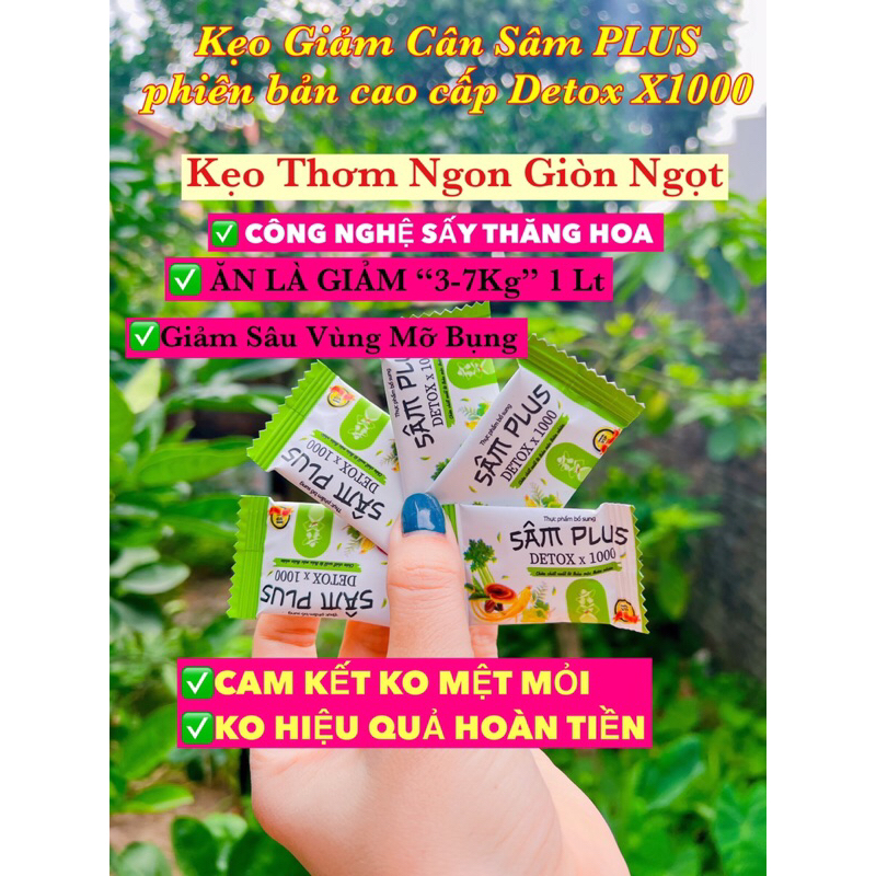 Kẹo Giảm Cân SÂM PLUS