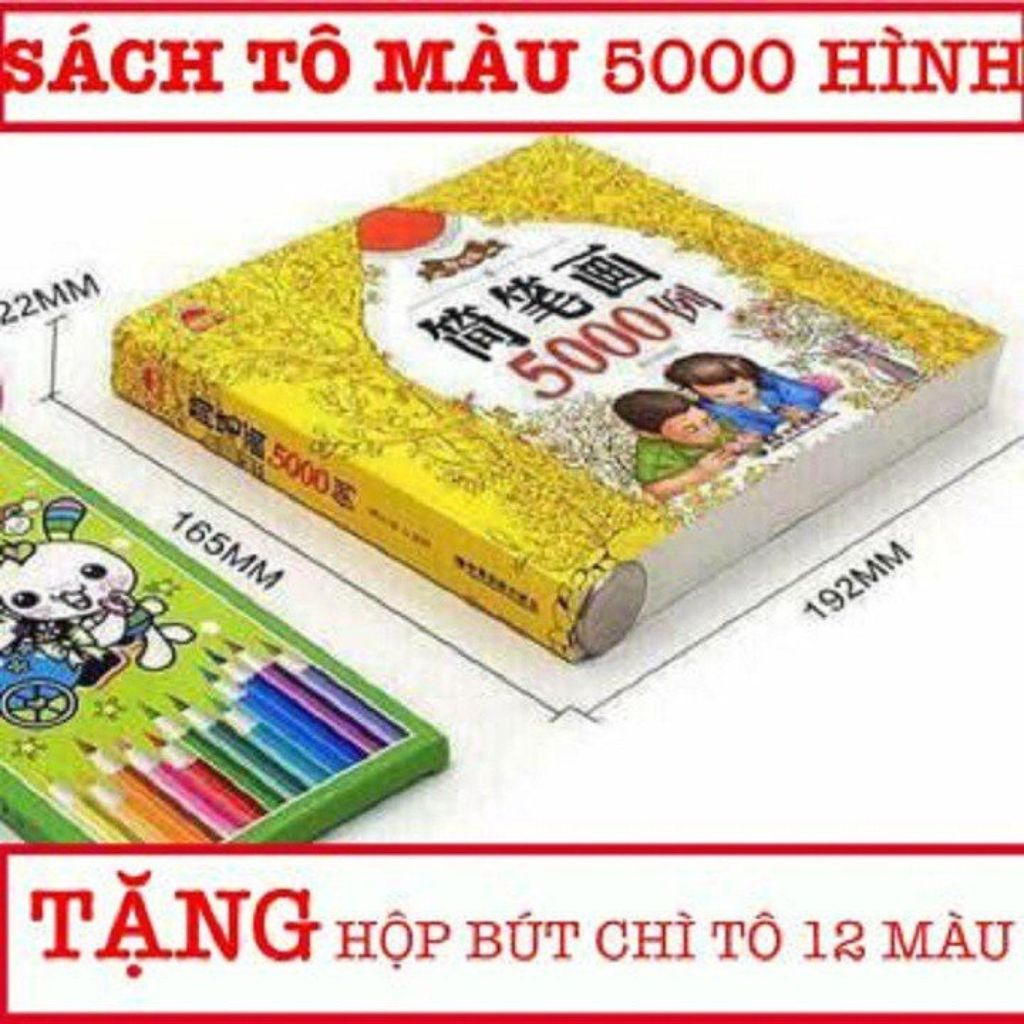 SÁCH TÔ MÀUSÁCH TÔ MÀU 5000 MẪU HÌNH CHO BÉ THỎA THÍCH SÁNG TẠO  5000 MẪU HÌNH CHO BÉ THỎA THÍCH SÁN