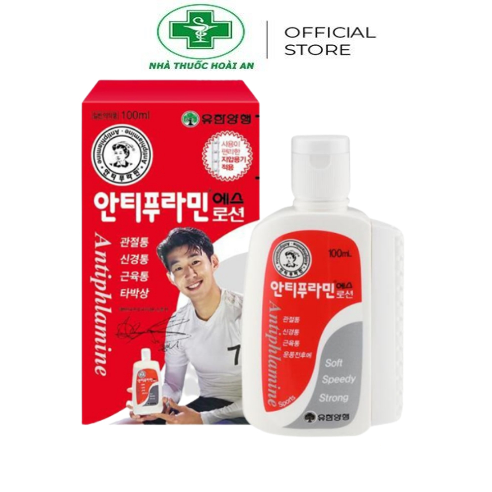 Dầu nóng xoa bóp Hàn Quốc Chính Hãng Antiphlamine 100ml