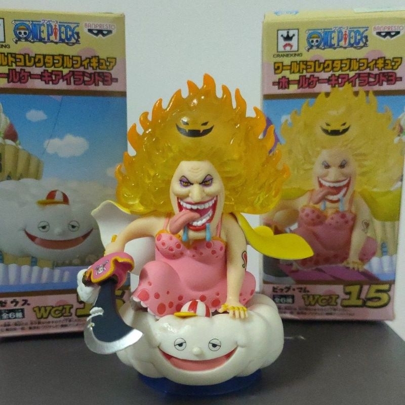 Mô hình WCF One Piece Big Mom và Zeus chính hãng