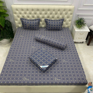 Ga gối chun trần cotton Hàn Quốc