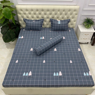 Ga gối chun trần cotton Hàn Quốc